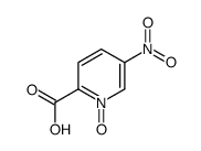 5-Nitro-2-pyridinecarboxylic acid 1-oxide Structure