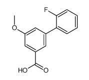 3-(2-fluorophenyl)-5-methoxybenzoic acid结构式