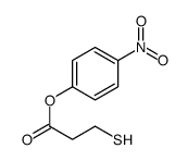 (4-nitrophenyl) 3-sulfanylpropanoate Structure