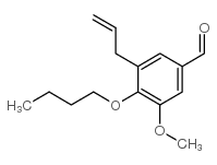 4-butoxy-3-methoxy-5-prop-2-enylbenzaldehyde图片