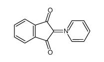 pyridinium 2,3-dihydro-1,3-dioxo-1H-inden-2-ylide Structure