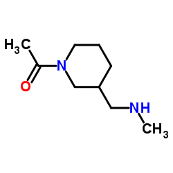 1-{3-[(Methylamino)methyl]-1-piperidinyl}ethanone picture