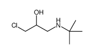 1-(tert-butylamino)-3-chloropropan-2-ol Structure