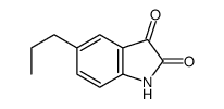 5-丙基吲哚啉-2,3-二酮图片