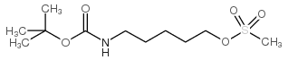 methanesulfonic acid 5-boc-amino-pentyl ester picture