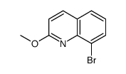 8-溴-2-甲氧基喹啉结构式