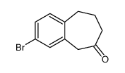 3-BROMO-8,9-DIHYDRO-5H-BENZO[7]ANNULEN-6(7H)-ONE Structure