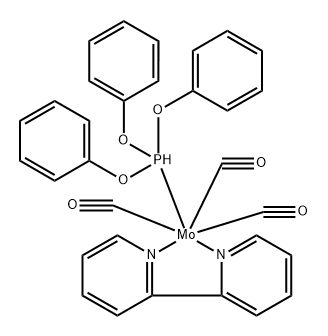 Molybdenum, (2,2'-bipyridine-N,N')tricarbonyl(triphenyl phosphite-P)-, (OC-6-33)- (9CI)结构式