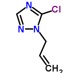 1-Allyl-5-chloro-1H-1,2,4-triazole Structure