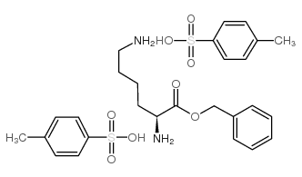 H-LYS-OBZL 2 P-TOSYLATE Structure