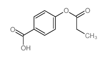 Benzoicacid, 4-(1-oxopropoxy)- picture