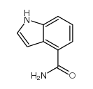 1H-Indole-4-carboxamide(9CI)结构式