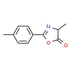 5(4H)-Oxazolone,4-methyl-2-(4-methylphenyl)- structure