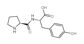 H-Pro-Tyr-OH structure