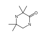 1,4-Diazabicyclo[2.2.2]octan-2-one,3,3,5,5-tetramethyl-(9CI)结构式