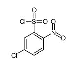 5-Chloro-2-nitrobenzenesulfonyl chloride structure