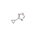 3-Cyclopropyl-1,2,4-oxadiazole Structure
