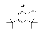 2-amino-3,5-ditert-butylphenol结构式