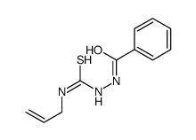 Benzoic acid, 2-[(2-propen-1-ylamino)thioxomethyl]hydrazide结构式