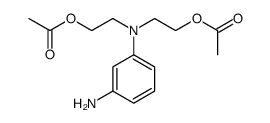 2-[N-(2-acetyloxyethyl)-3-aminoanilino]ethyl acetate Structure