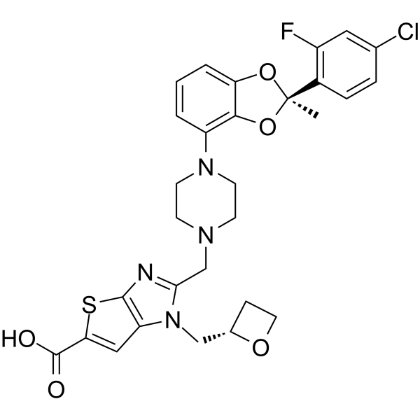 GLP-1R agonist 6结构式