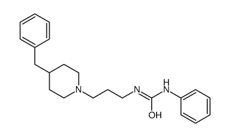 1-[3-(4-benzylpiperidin-1-yl)propyl]-3-phenylurea Structure