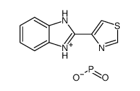 噻菌灵次磷酸盐结构式