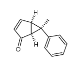 6-Methyl-endo-6-phenylbicyclo[3.1.0]hex-3-en-2-on Structure