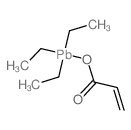 2-Propenoic acid,triethylplumbyl ester结构式