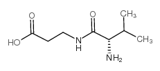 H-VAL-β-ALA-OH结构式