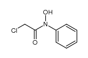 N-chloroacetyl-N-phenylhydroxylamine Structure