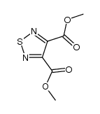 dimethyl 1,2,5-thiadiazole-3,4-dicarboxylate Structure