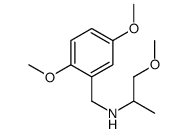 [(2,5-dimethoxyphenyl)methyl](1-methoxypropan-2-yl)amine structure