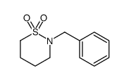 2-benzylthiazinane 1,1-dioxide Structure