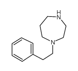 1-(2-phenylethyl)-1,4-diazepane structure