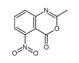 5-nitro-2-methylbenzo[d][1,3]oxazin-4-one structure