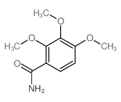 2,3,4-trimethoxybenzamide Structure