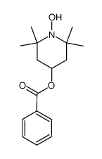 4-benzoyloxy-1-hydroxy-2,2,6,6-tetramethylpiperidine Structure