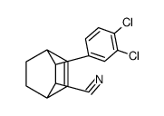 3-(3,4-dichlorophenyl)bicyclo[2.2.2]oct-5-ene-2-carbonitrile结构式