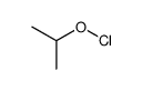 isopropyl hypochlorite结构式