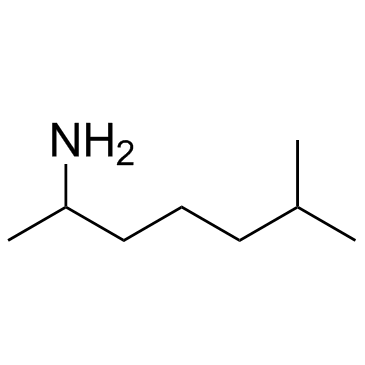 1,5-二甲基己胺结构式