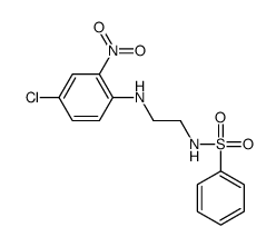 N-[2-(4-chloro-2-nitroanilino)ethyl]benzenesulfonamide Structure