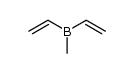 methyldivinylborane Structure