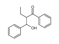 2-[hydroxy(phenyl)methyl]-1-phenylbutan-1-one Structure