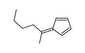 5-hexan-2-ylidenecyclopenta-1,3-diene Structure