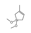 1,1-dimethoxy-3-methyl-2,5-dihydrosilole Structure