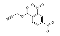 cyanomethyl 2,4-dinitrobenzoate结构式