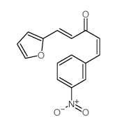 1,4-Pentadien-3-one,1-(2-furanyl)-5-(3-nitrophenyl)- structure