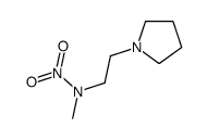 N-methyl-N-(2-pyrrolidin-1-ylethyl)nitramide Structure