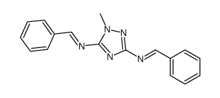 N-[5-(benzylideneamino)-1-methyl-1,2,4-triazol-3-yl]-1-phenylmethanimine结构式